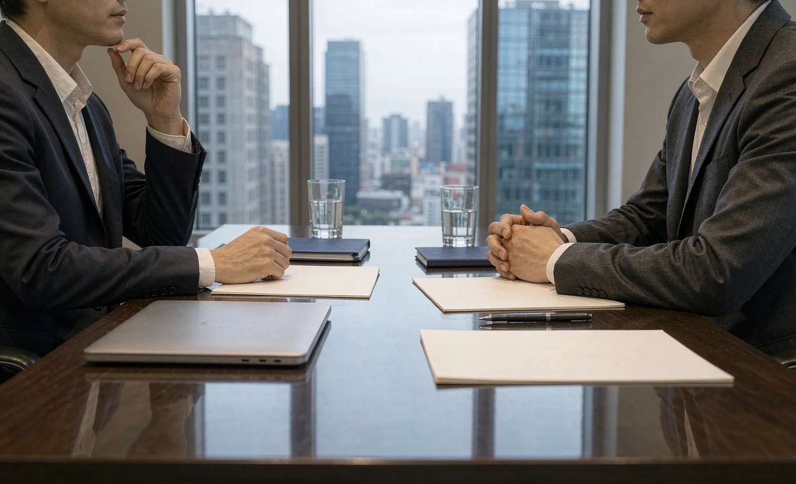 Business negotiation meeting for a bulk phosphatidylserine annual supply agreement